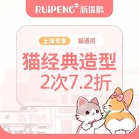阿闻上海-猫经典造型2次（高价版） 2-5kg短毛